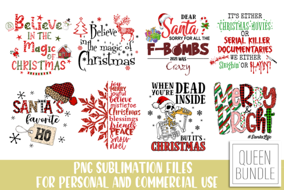 Download Quote Christmas Sublimation Bundle - Premium Bundle