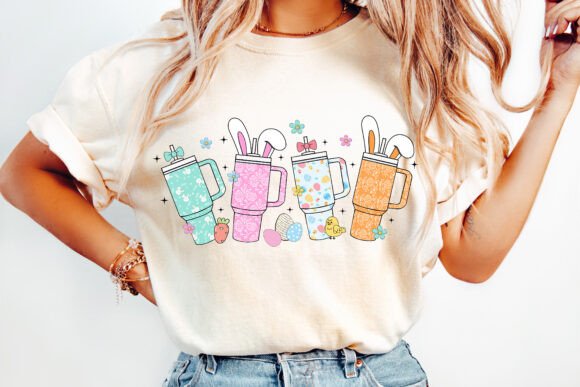 Download Obsessive Cup Disorder Retro Easter PNG - Retro easter png Collection