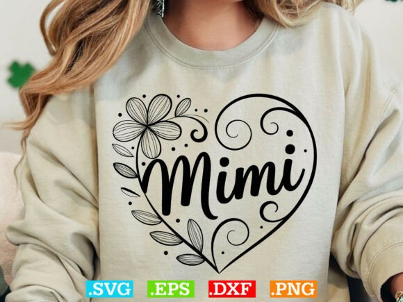 Download Mimi Heart Svg, Instant Download - Premium Bundle